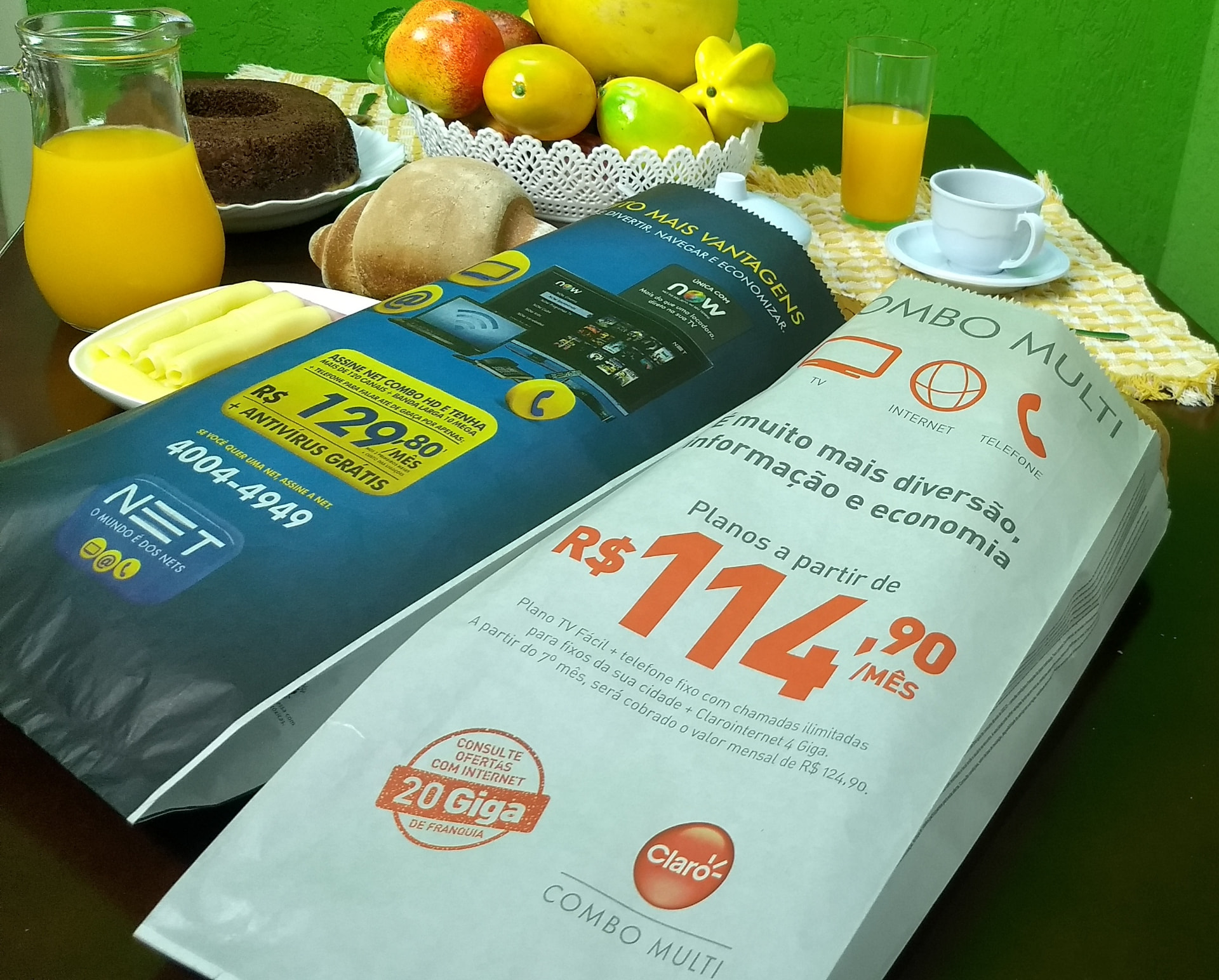 Campanha de telecomunicações